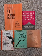 Lot of 5 Vintage Self-Help Books from the 1970s, 1980s, and 1990s