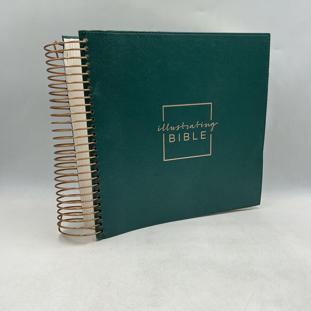 Illustrating BIBLE Holman Bible Publishers DaySpring 2017 leather bonded