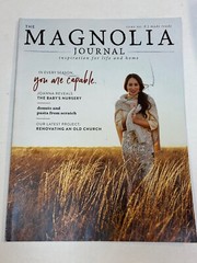 Magnolia Journal Magazine Joanna Gaines Fall 2018 You are Capable Baby’s Nursery