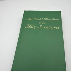 1961 New World Translation Of The Holy Scriptures Watchtower Green