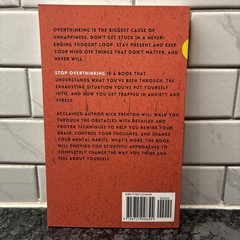 Stop Overthinking: 23 Techniques to – Paperback, by Trenton Nick – Very Good