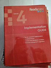 ReadyGen Grade 4 Teacher/Student Lot – Units 1-4 TEs, 4 Journals, Handbooks