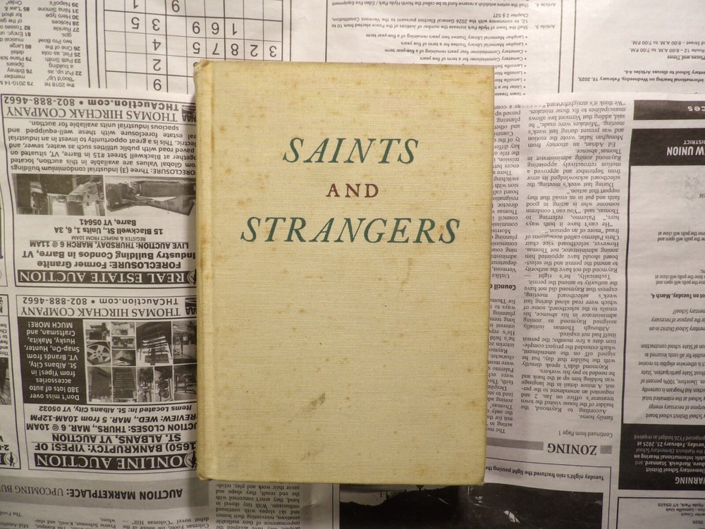 Saints and Strangers – George F Willison – Third Printing 1945
