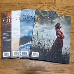 (4) BELLA GRACE Magazines Lot ISSUES 17, 19, 20 & 21