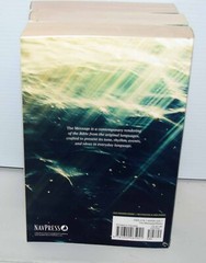 Lot of 3 -The Message, The Bible in Contemporary Language Peterson FREE SHIPPING