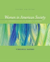 Women In American Society: An Introduction to Womens Studies – VERY GOOD
