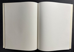Blank Catalog Heavy Cover Glossy Paper / 88 nonglossy pages staple-bound 8.5×11″