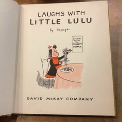Laughs With Little Lulu By Marge David McKay Company 1942 Humor Comics