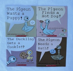 Don’t Let the Pigeon Drive the Bus! Mo Willems Children’s Books Lot 4