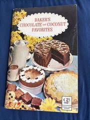 Baker’s Chocolate and Coconut Favorites General Foods – c 1965 – 72 pages