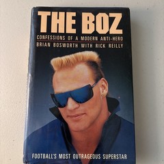 The Box Confessions Of A Modern Anti-Hero 1988. HC Memoir Black & White Photos