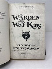 The Warden and the Wolf King: Wingfeather Saga Bk 4 – 1st Ed/1st Print HC w/ DJ