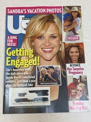 US Weekly Magazine Nov 1 2010 Sandra Bullock Reese Witherspoon Beyonce Jim Toth