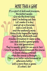 Female Golfers 6×9 Dot Grid Journal | 120 Dotted Pages for Journaling & Art