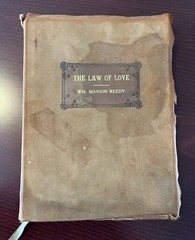 The Law Of Love ~ WM. Marion Reedy ~ 1905 ~ Brown Suede Cover