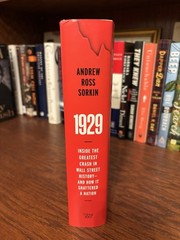 1929. Andrew Ross Sorkin. Signed 1st HC Ptg. Viking 2025 Near Fine Unread