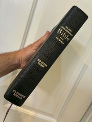 The New Chain Reference Bible Thompson 4th Improved Edition KJV Red Letter 1964