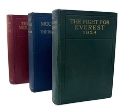 1921-1925 Mount Everest Trilogy: Recon, Assault & Fight – 1st/1st Mountaineering