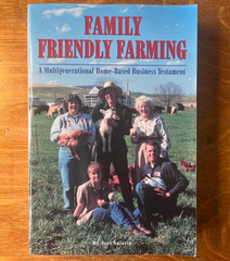 Family Friendly Farming 2001 Paperback Joel Salatin Multigenerational Farm Rare