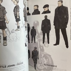Metal Gear Solid 4 Guns of the Patriots Art Book Illustration