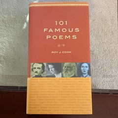 101 Famous Poems, Hardcover by Cook, Roy Jay, Brand New, Free shipping in the US