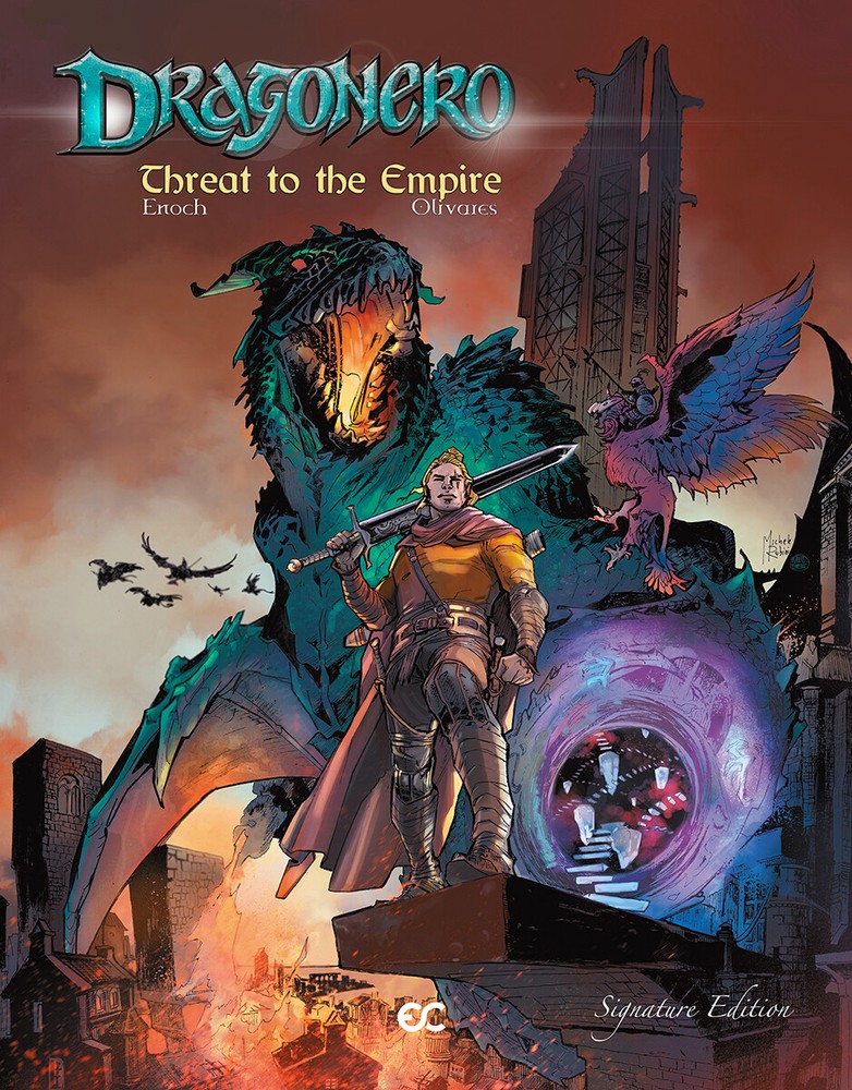 Dragonero: Threat to the Empire (2020 Hardcover), GN, Enoch, Olivares
