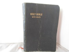 Holy Bible With Helps Old And New Testaments 1939 Thomas Nelson Sons Book