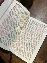 Holy Bible KJV Mini Pocket Size Authentic King James Version Red Letter Edition