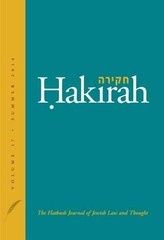 Hakirah: The Flatbush Journal – Paperback, by Aviezer Nathan; Rubin – Very Good