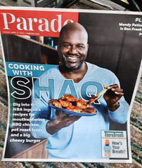 Parade Magazine April 3 2022 Shaq O’Neal Mandy Patinkin
