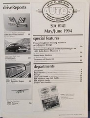 Special-Interest Autos Magazine June 1994 1966 Chevy SS 427 1950 Buick Rambler