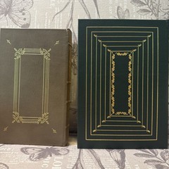2 Leather Medical Books Surgery Gynecology Vol II #1128 Gryphon Editions