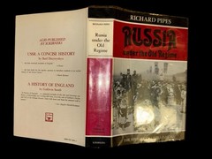Russia Under The Old Regime By Richard Pipes 1974 Edition HC DJ Mylar Protect