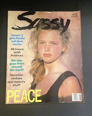 Vintage Sassy Magazine June 1989 #16 Alternative Teen Beauty Fashion Music 1980s