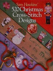 Sam Hawkins’ 520 Christmas Cross-Stitch Design – Hardcover – GOOD
