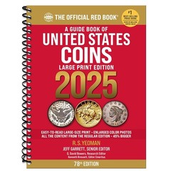 Official Red Book: A Guide Book of United States Coins 2025 Large Print Edition
