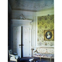 The World of Interiors Magazine, July 2008 Chinese Wallpaper Ditta Medici Domes