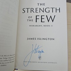 James Islington Hierarchy Signed Hardcover Set Will of the Many Strength of Few