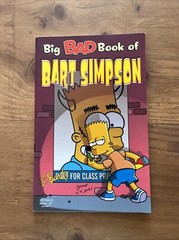 Big Bad Book of Bart Simpson Comic Graphic Novel 2003 Matt Groening 1st Edition
