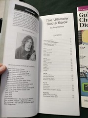 2 Guitar Books 1999 The Ultimate Scale by Troy Stetina 1977 Chord Dictionary