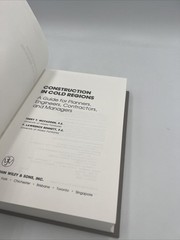 Wiley Series of Practical Construction Guides: Construction in Cold Regions : A