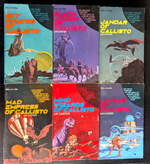 Jandar Of Callisto * First 6 Volumes * Lin Carter
