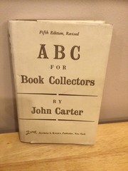 ABC for Book-Collectors, Carter, J. 5th Edition, Revised