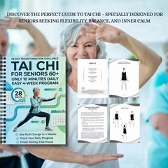 28-Day Tai Chi for Seniors Guide Easy 10-Min Daily Routine | Balance, Flexibile