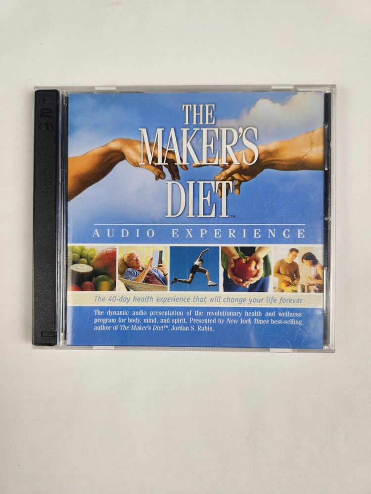 The Makers Diet Audio Experience 2 CD Set 2004 Garden Of Life 120 Minutes