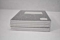 Composition Notebooks 6 Pack Wide Ruled 100 Sheets 200 Pages 9.75×7.5 in Scholar