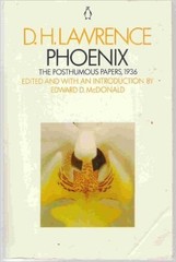 Phoenix: The Posthumous Papers of D.H. Lawrence