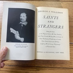 Saints and Strangers George F. Willison, The Pilgrims, Hardcover 1945