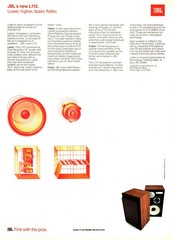 JBL – L112 Speaker – Original Magazine Ad –