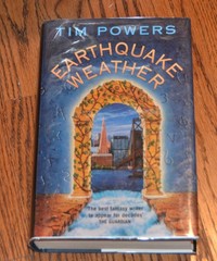 Earthquake Weather Tim Powers hardback book UK 1st/1st SIGNED 1997 M5